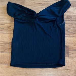 Urban Outfitters Black Crop top